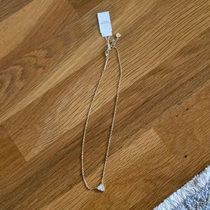 New with tags Kendra Scott necklace. Gold tone.